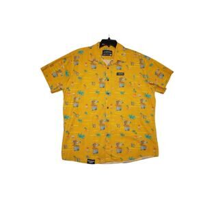 Golden Road Brewing "Mango Cart" Button-Up Shirt – Size L